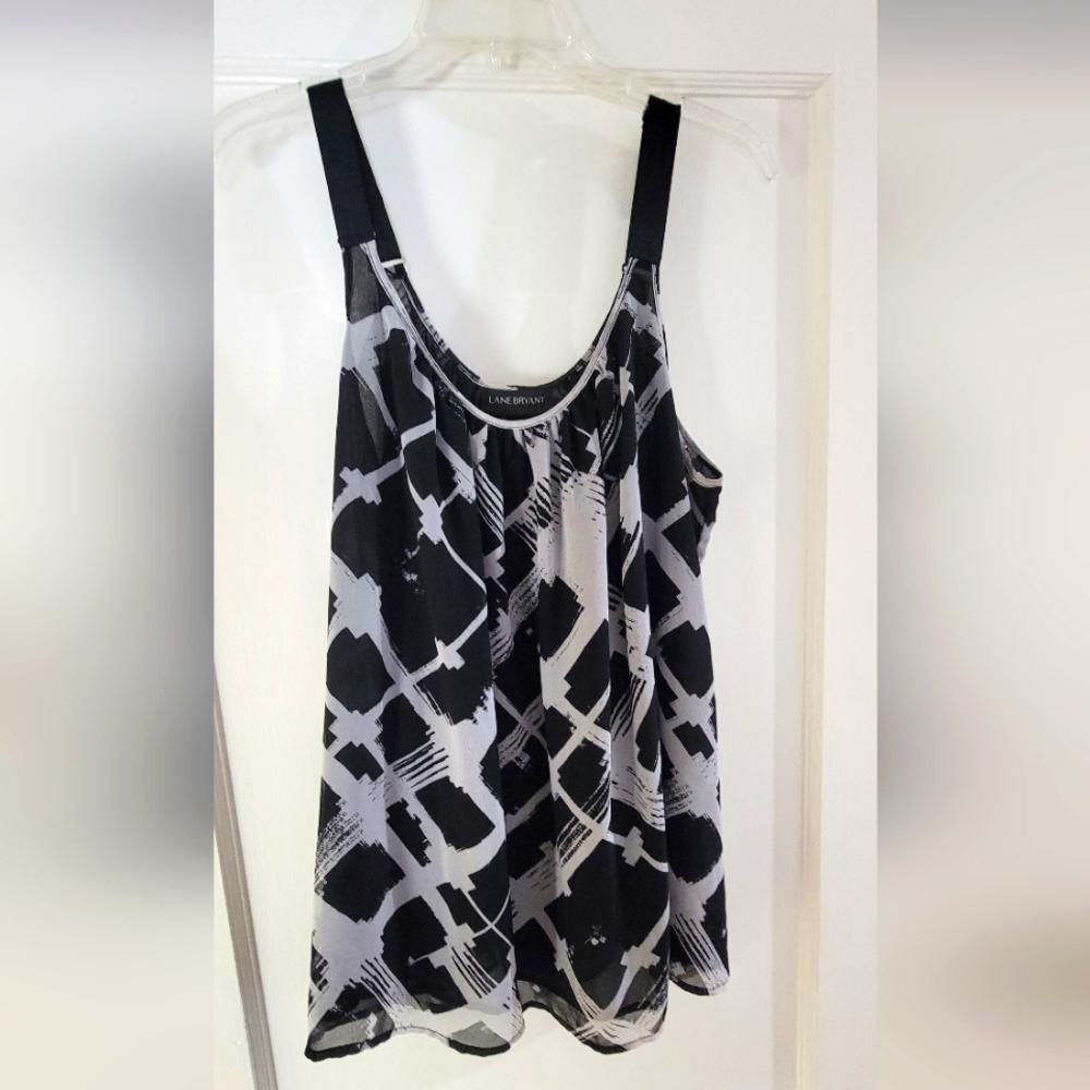Lane Bryant B&W Tank